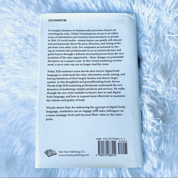 Digital Body Language Steven Woods Hardcover Book Marketing B2B Web Sales EUC - Picture 4 of 8